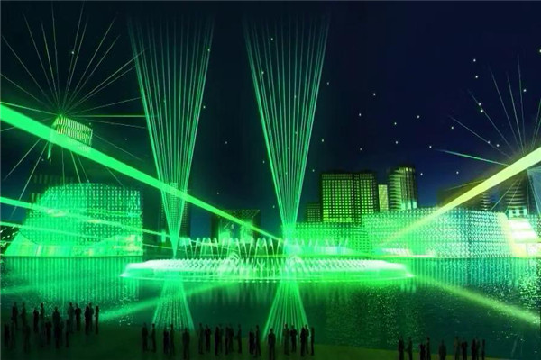 重庆九龙广场 - 内江市市中区炫怡彩喷泉厂